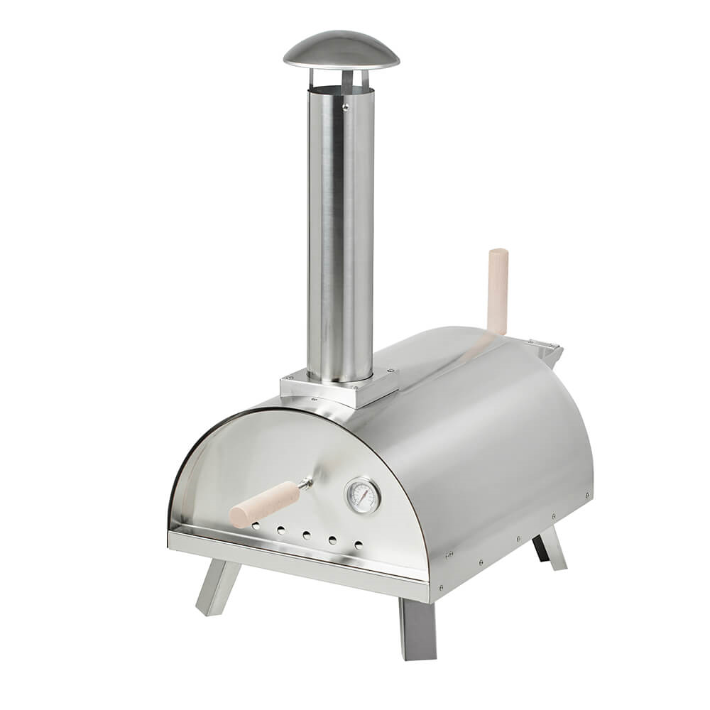 Portable Multi Fuel Pizza Oven - Stainless Steel - Stainless Steel Pizza Oven